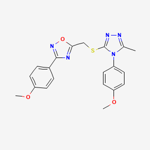 Chemical structure of TC-E 5001