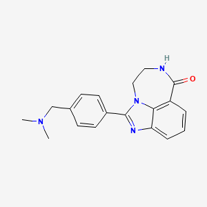 Chemical structure of AG-14361