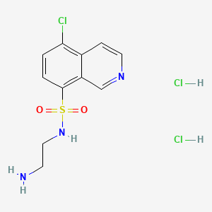 Chemical structure of CKI 7 dihydrochloride