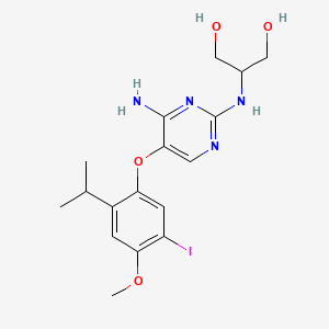 Chemical structure of Ro 51