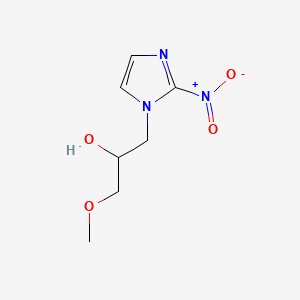 Chemical structure of Misonidazole