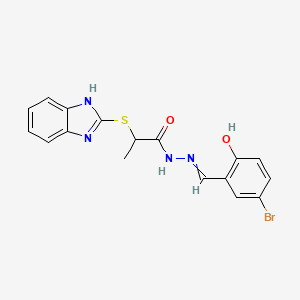 Chemical structure of KH 7