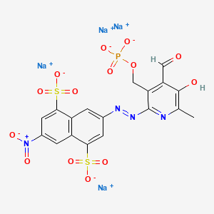 Chemical structure of PPNDS