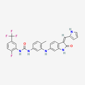 Chemical structure of GNF-5837