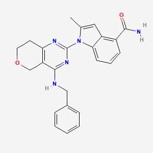 Chemical structure of CB-5083