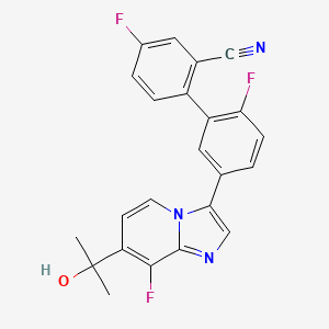 Chemical structure of TP 003