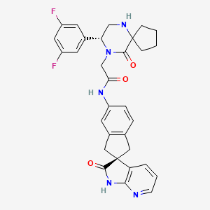 Chemical structure of MK-3207