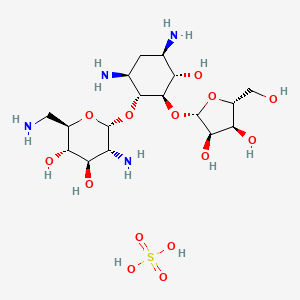 Chemical structure of Ribostamycin Sulfate
