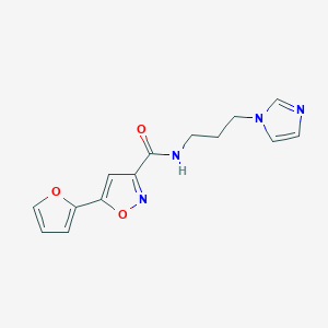 Chemical structure of SKL2001