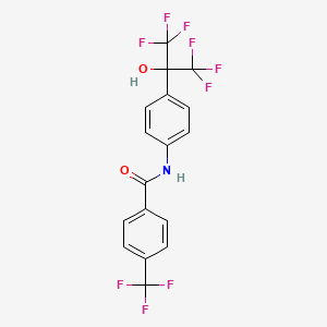 Chemical structure of SR1078