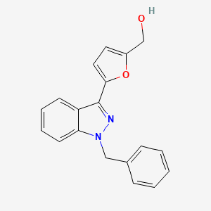 Chemical structure of YC 1