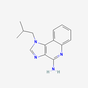 Chemical structure of Imiquimod