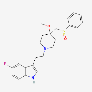Chemical structure of GR 159897