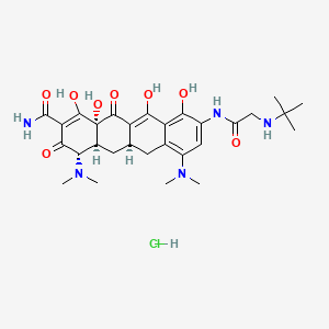 Chemical structure of Tigecycline hydrochloride