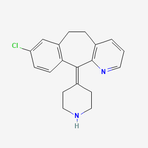 Chemical structure of Desloratadine