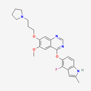 Chemical structure of Cediranib