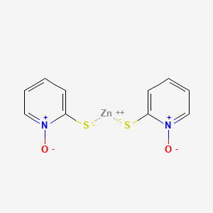 Chemical structure of Zinc Pyrithione