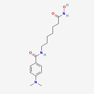 Chemical structure of M344
