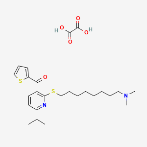 Chemical structure of Y-29794 oxalate