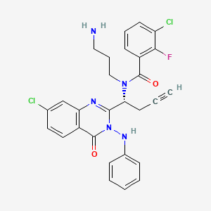 Chemical structure of ARQ 621