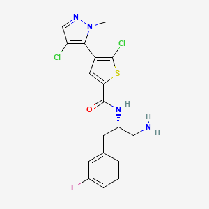 Chemical structure of Afuresertib