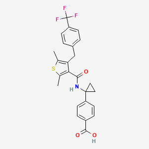 Chemical structure of MK-2894