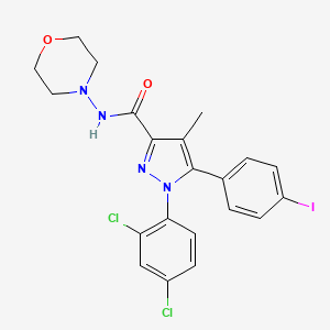 Chemical structure of AM 281