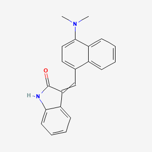Chemical structure of MAZ51
