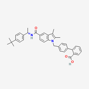 Chemical structure of SR 2595
