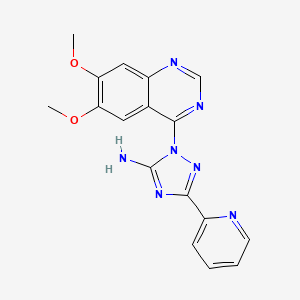 Chemical structure of CP-466722