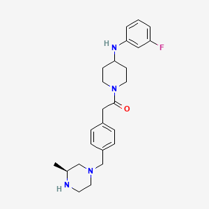 Chemical structure of GSK962040