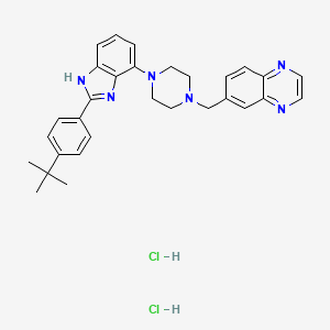 Chemical structure of WAY 207024 dihydrochloride