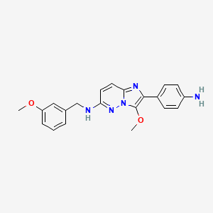 Chemical structure of GBLD 345
