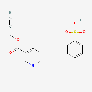 Chemical structure of Arecaidine propargyl ester tosylate