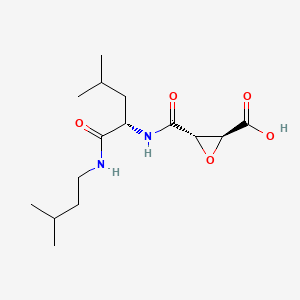 Chemical structure of E-64-c