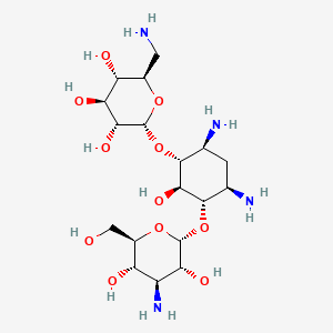 Chemical structure of Kanamycin