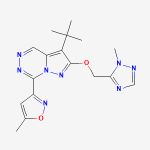 Chemical structure of MRK 016