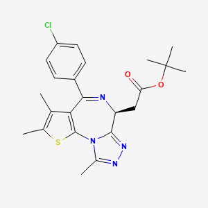Chemical structure of JQ1 compound