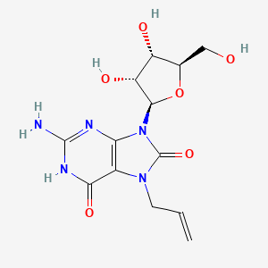 Chemical structure of RWJ 21757