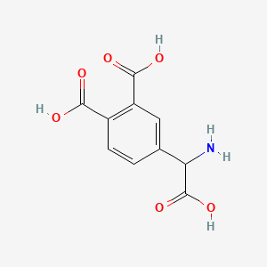 Chemical structure of (RS)-3,4-DCPG