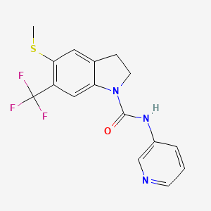 Chemical structure of SB 221284