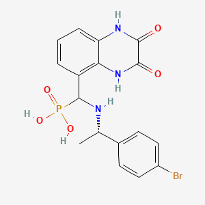Chemical structure of PEAQX