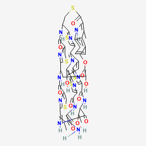 Chemical structure of Nosiheptide