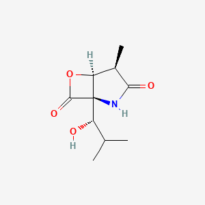 Chemical structure of Clasto-Lactacystin β-lactone