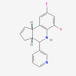 Chemical structure of Golgicide A