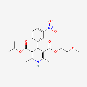 Chemical structure of Nimodipine
