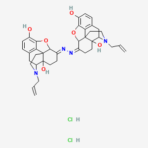Chemical structure of Naloxonazine dihydrochloride