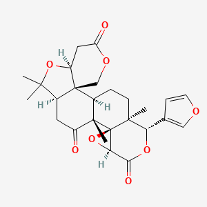 Chemical structure of Limonin