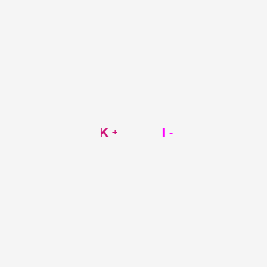 Chemical structure of Potassium Iodide
