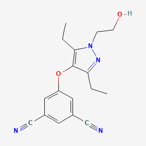 Chemical structure of Lersivirine
